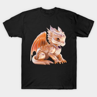 Grimgem Cute Dragon| Dragon Cove Design T-Shirt